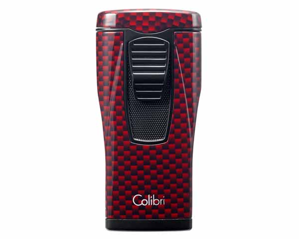 Lighter - Colibri Monaco Carbon Red