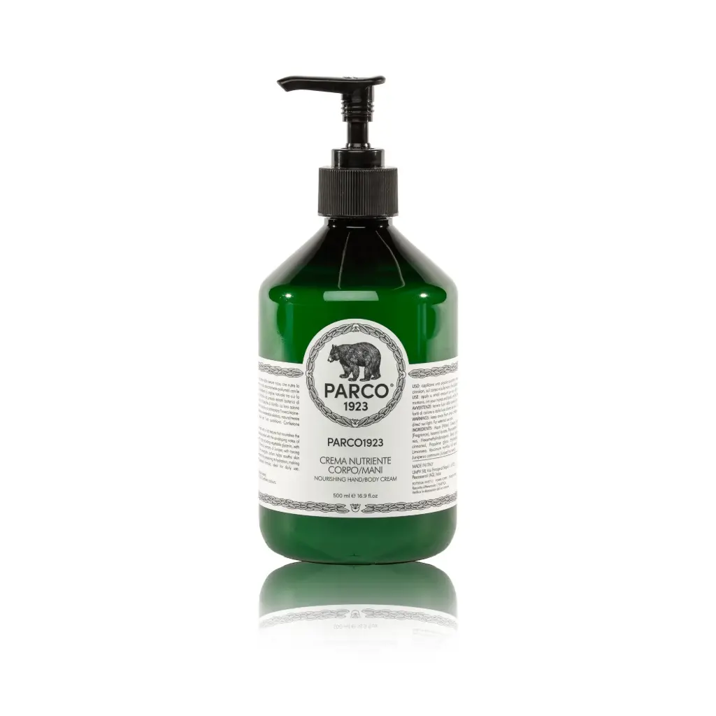 Body Care - Parco Nourishing Hand & Body Cream Green - 500ml