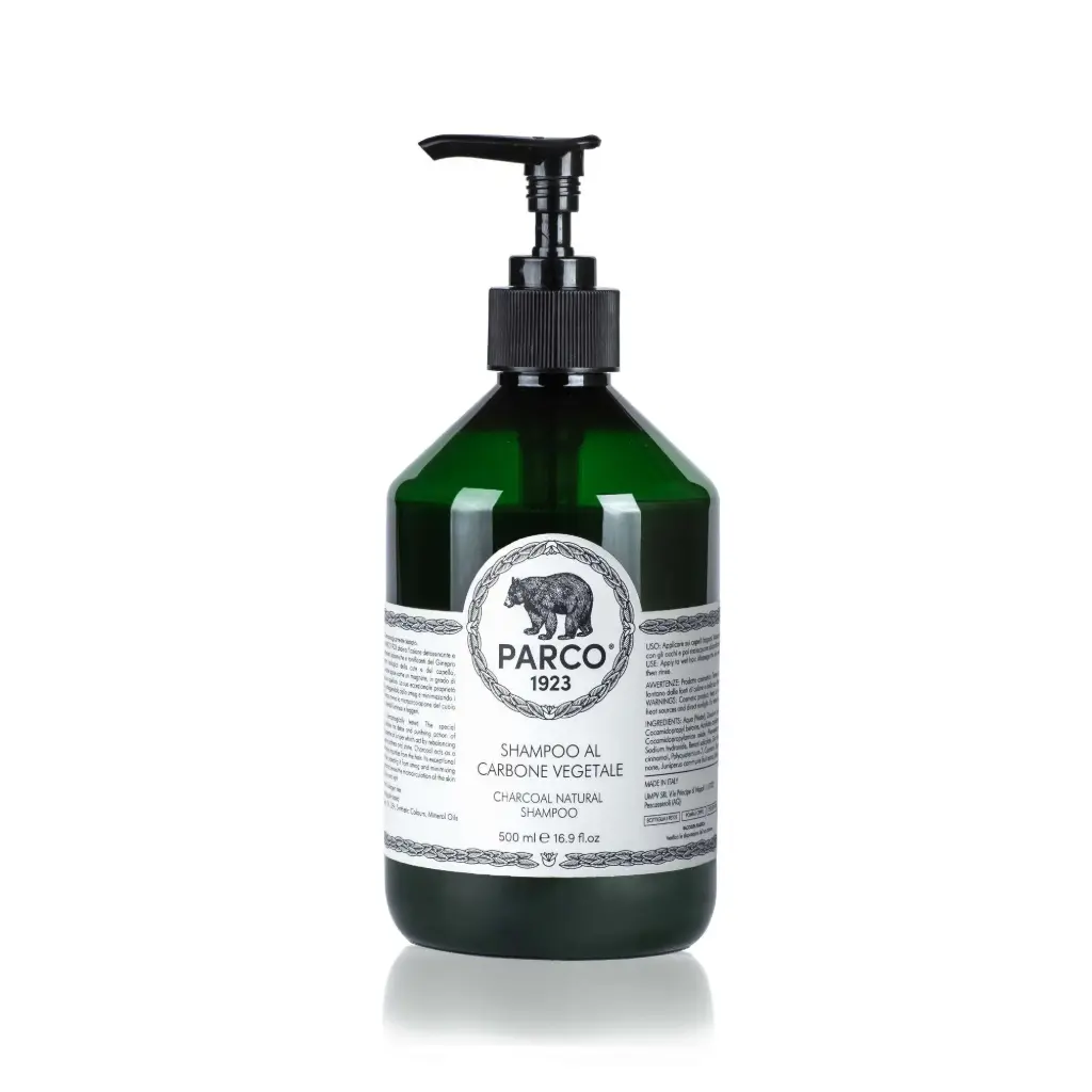 Body Care - Parco Parco1923 Charcoal Natural Shampoo - 500ML