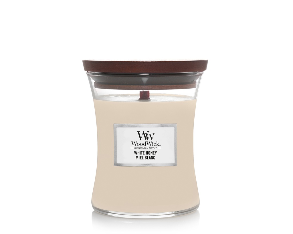 Candle - Woodwick White Honey - Medium
