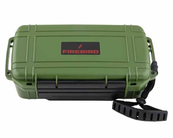 Humidor - Firebird Travel Green - 10 Cigars
