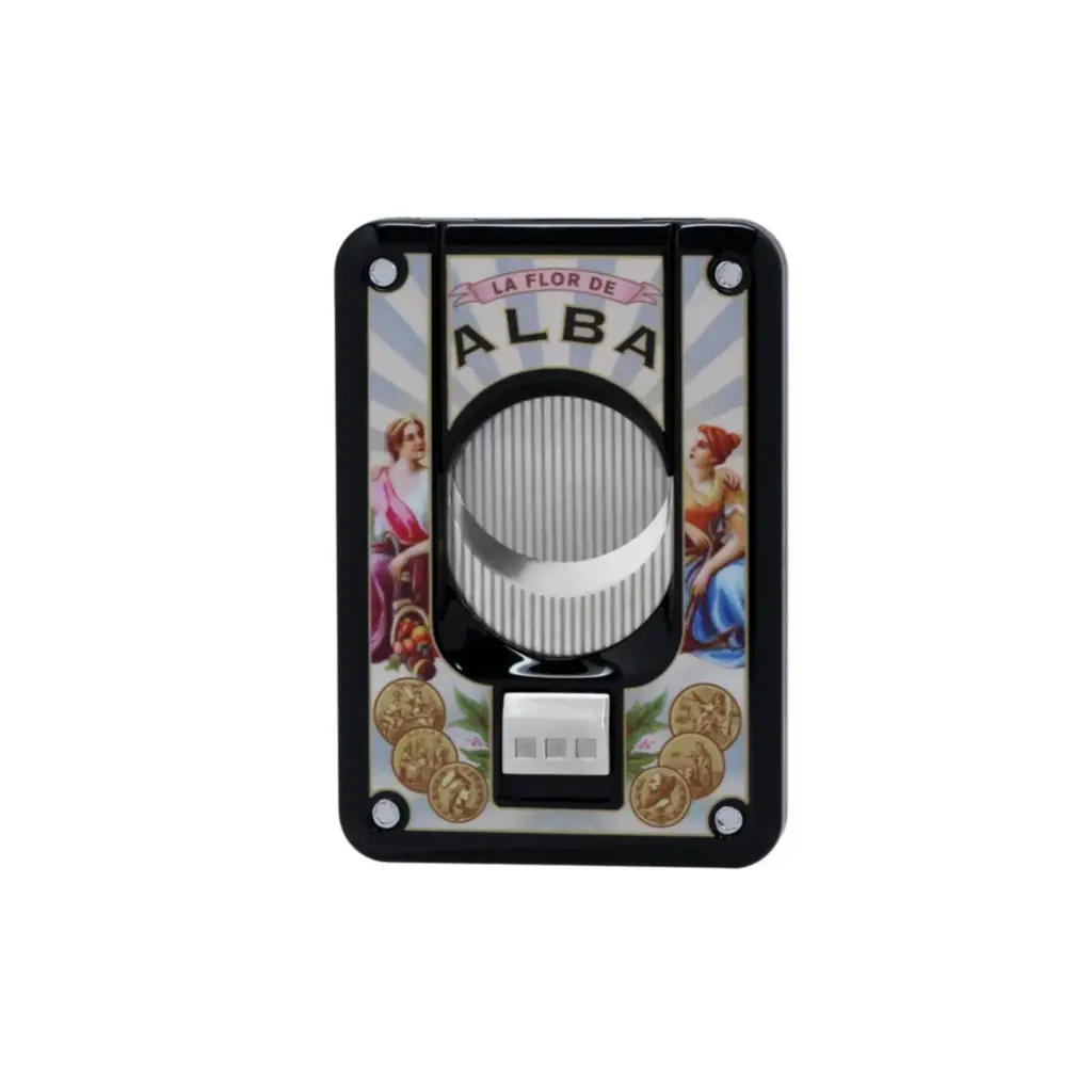 Cigar Cutter - Elie Bleu Alba Black