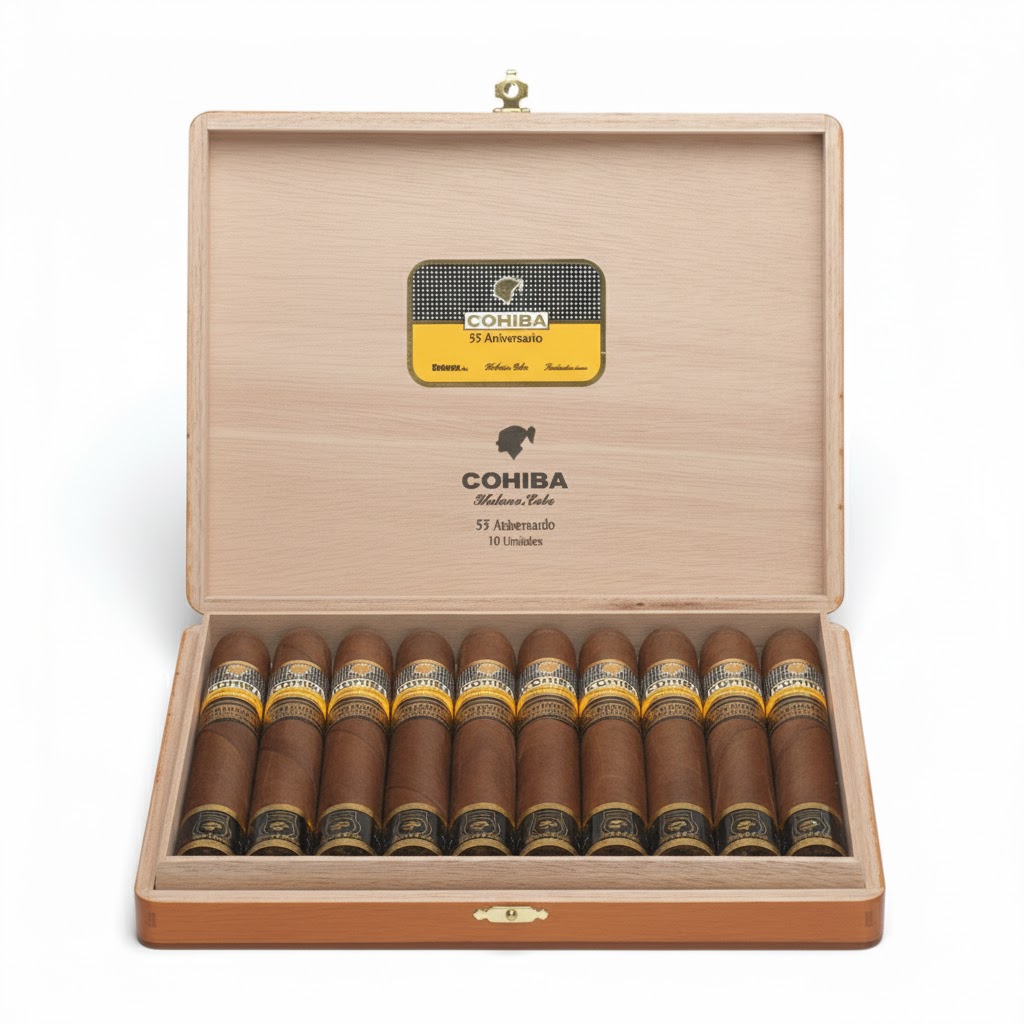 Cohiba 55 Aniversario Lim. Ed. 2021 - Box Of 10 Cigars