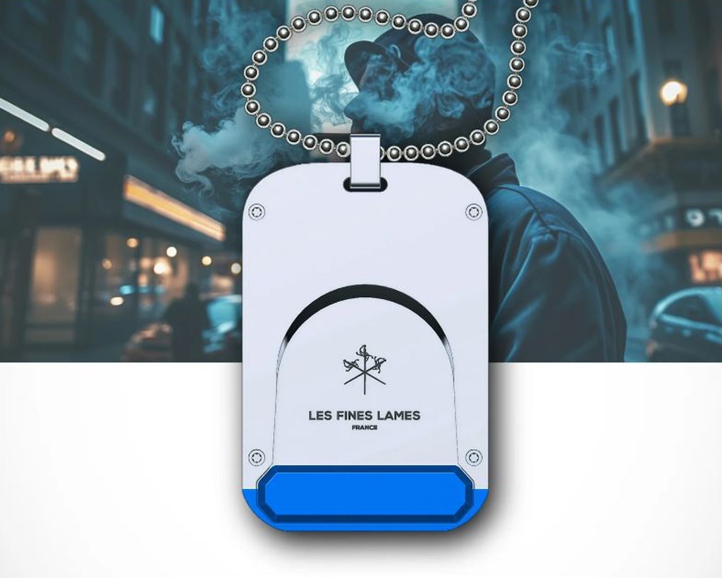 Cigar Cutter - Les Fines Lames Le Tag T135 Blue