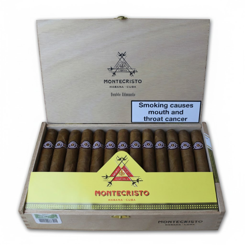 Montecristo Double Edmundo Aged 2018 - Box Of 25 Cigars