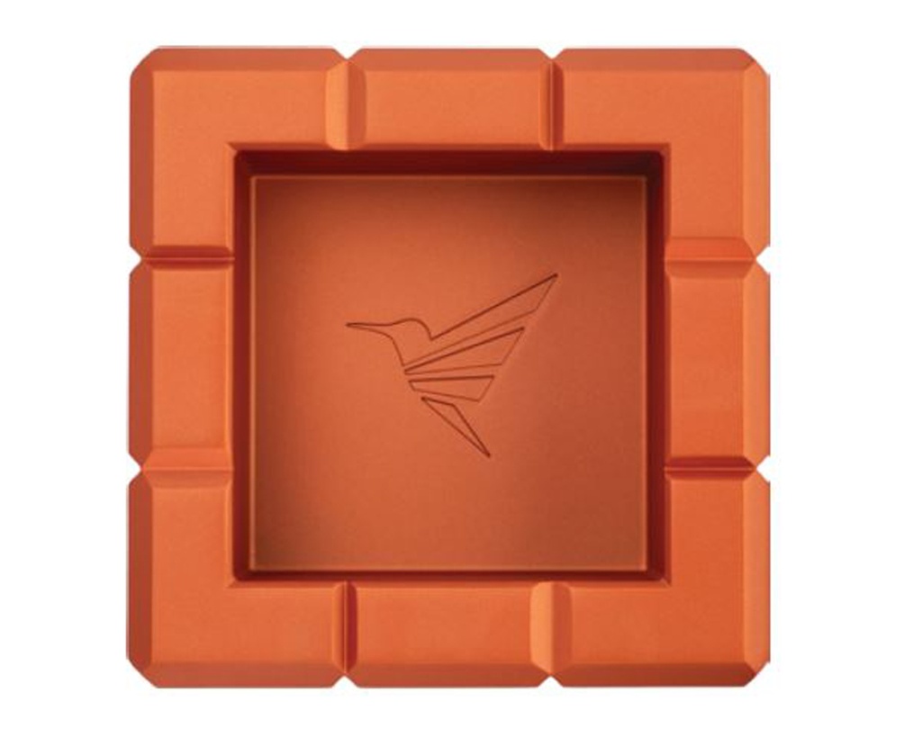 Ashtray - Colibri Heritage Cube Orange