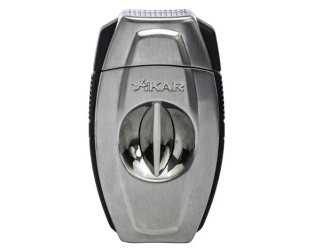 Cigar Cutter - Xikar Flip Dual Brushed Chrome