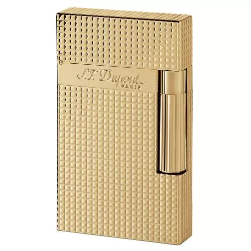 Lighter - S.T. Dupont Ligne 2 Diamant Heads Yellow Gold