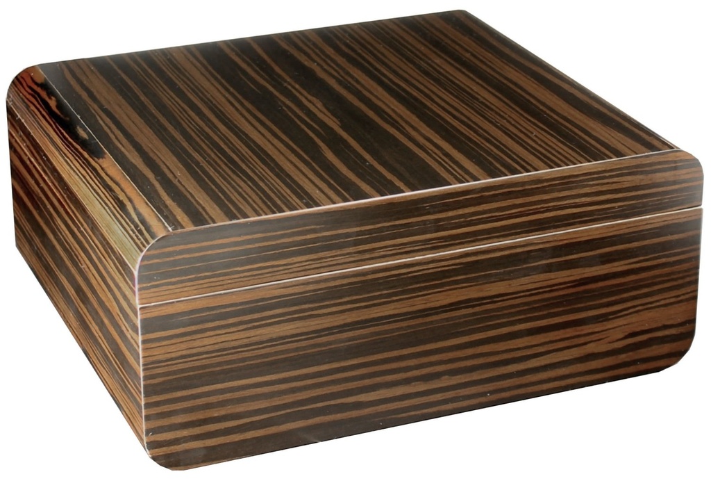 Humidor - Adorini Novara Deluxe Ebony - 75 Cigars