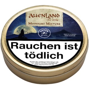 Pipe Tobacco - Vauen Auenland Midnight Mixture - Tin Of 50G*