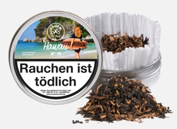 Pipe Tobacco - Vauen Hawaii No. 10 - Tin Of 50G