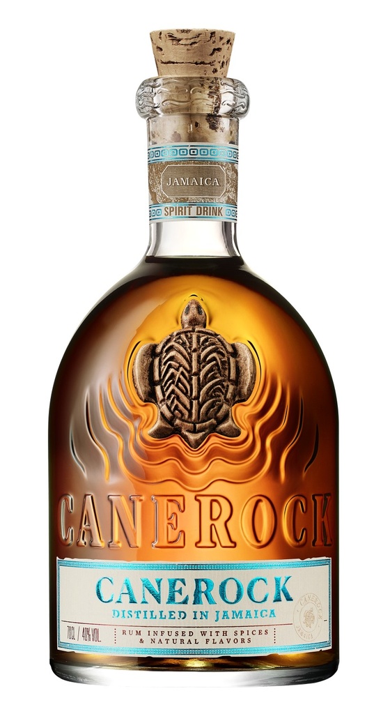 Rum - Canerock Rum Finest Spiced Spirit - Bottle Of 70Cl