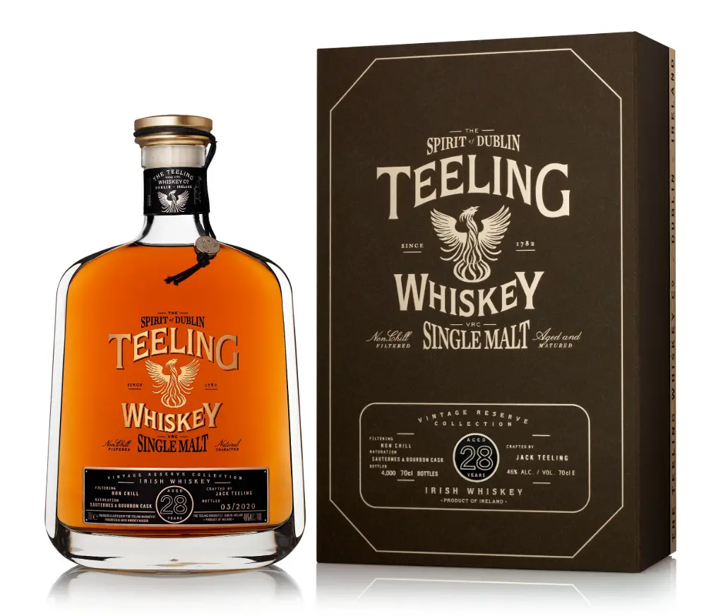 Whisky - Teeling 28 Year Old Single Malt - 46% 70cl