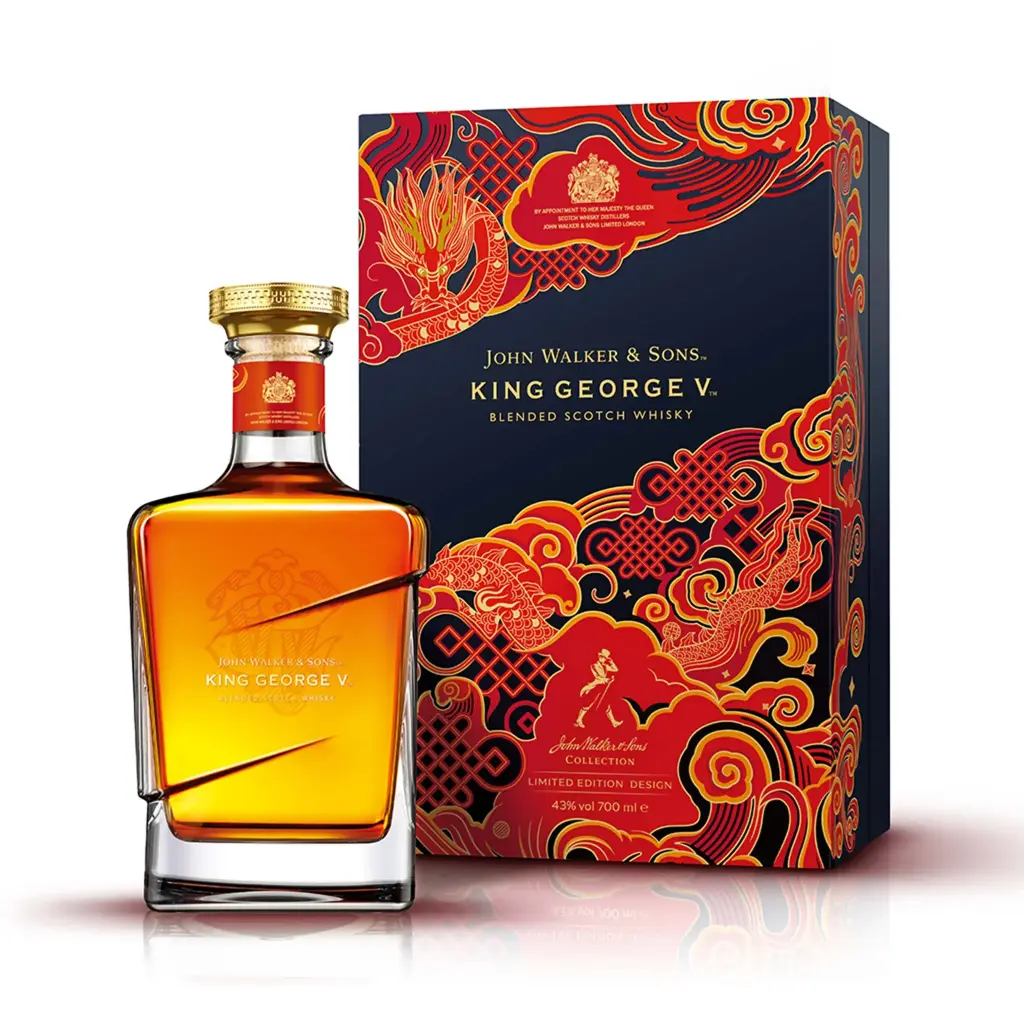 Whisky - Johnnie Walker Blue Label King George V Year of the Ox - 43% 70cl