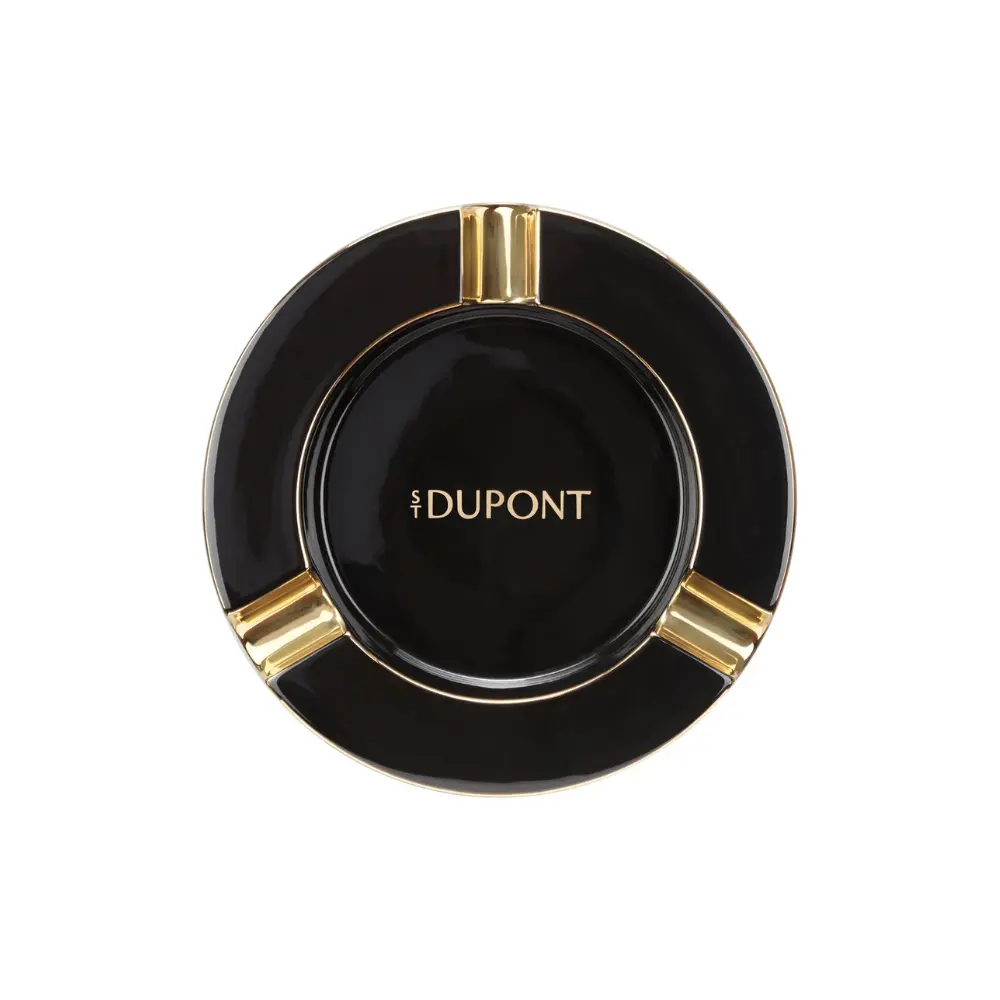 Ashtray - S.T. Dupont XL Black Golden 