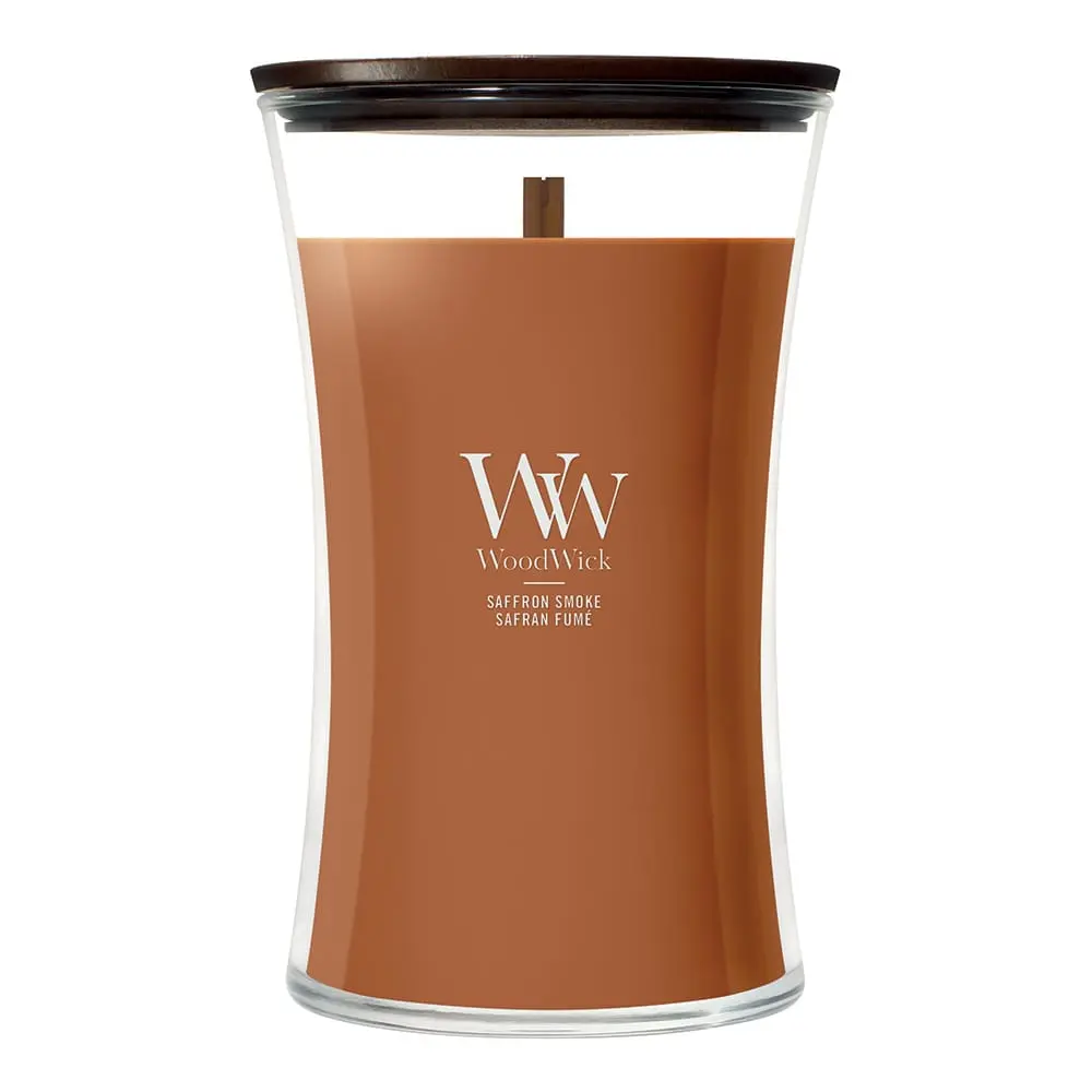 Candle - Woodwick Saffron Smoke - Large