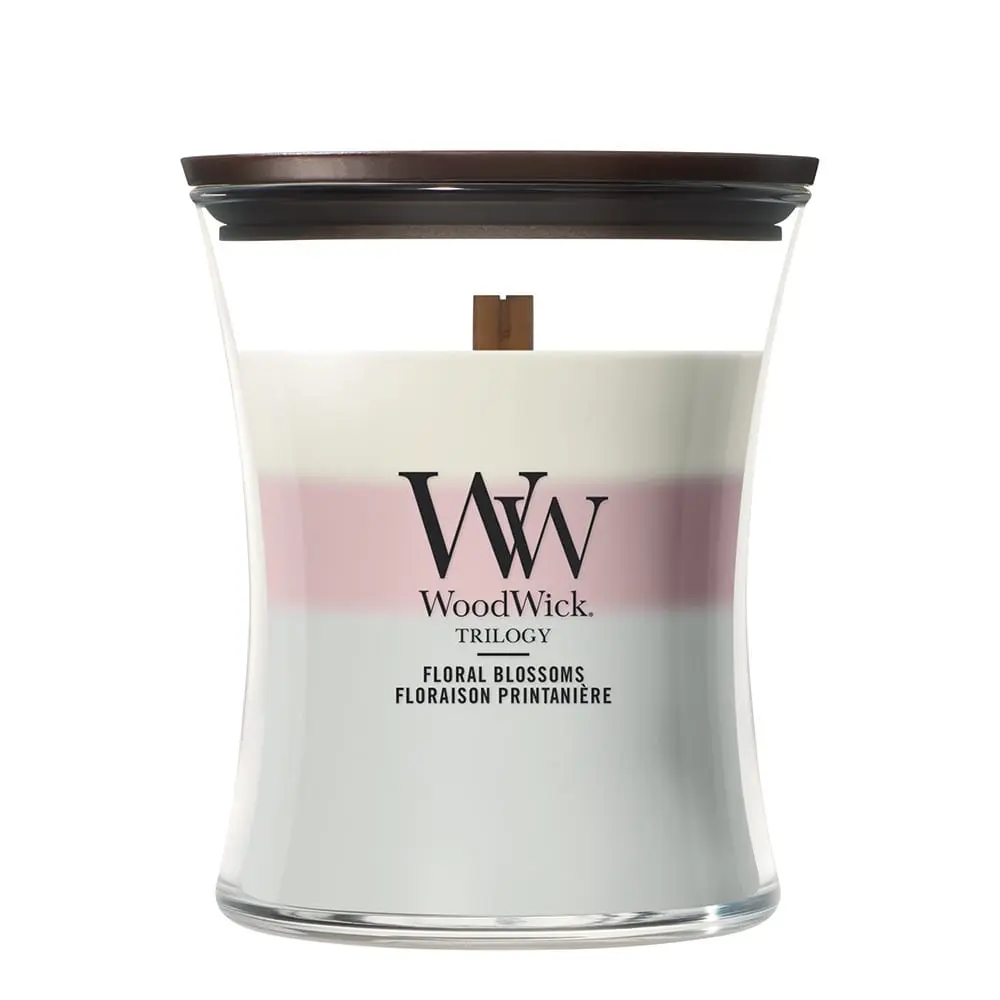 Candle - Woodwick Trilogy Floral Blossoms  - Medium