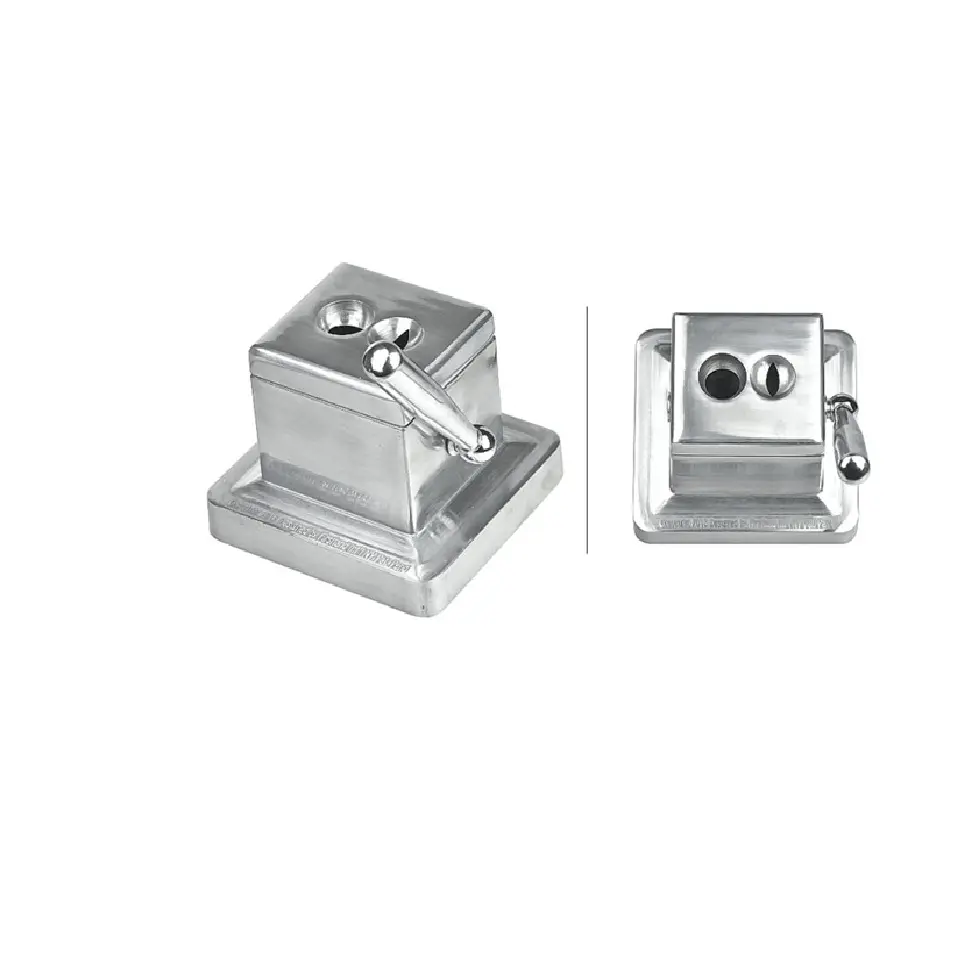 Cigar Cutter - Lubinski S - V Table Cutter Chrome 