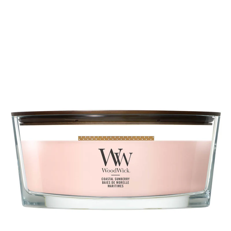Candle - Woodwick Coastal Sunberry - Ellipse 