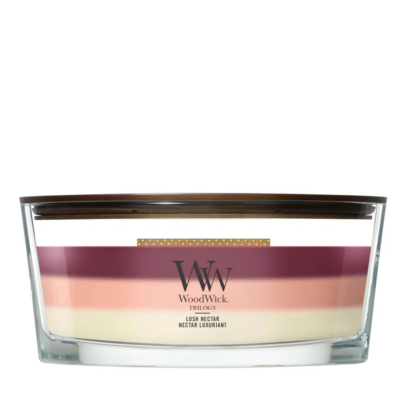 Candle - Woodwick Trilogy Lush Nectar - Ellipse