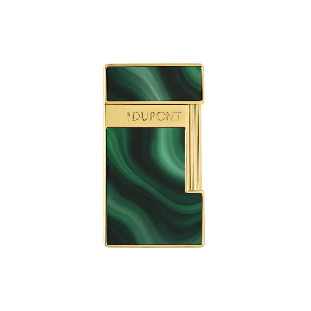 Lighter - S.T. Dupont Slimmy Geode Green/Gold 