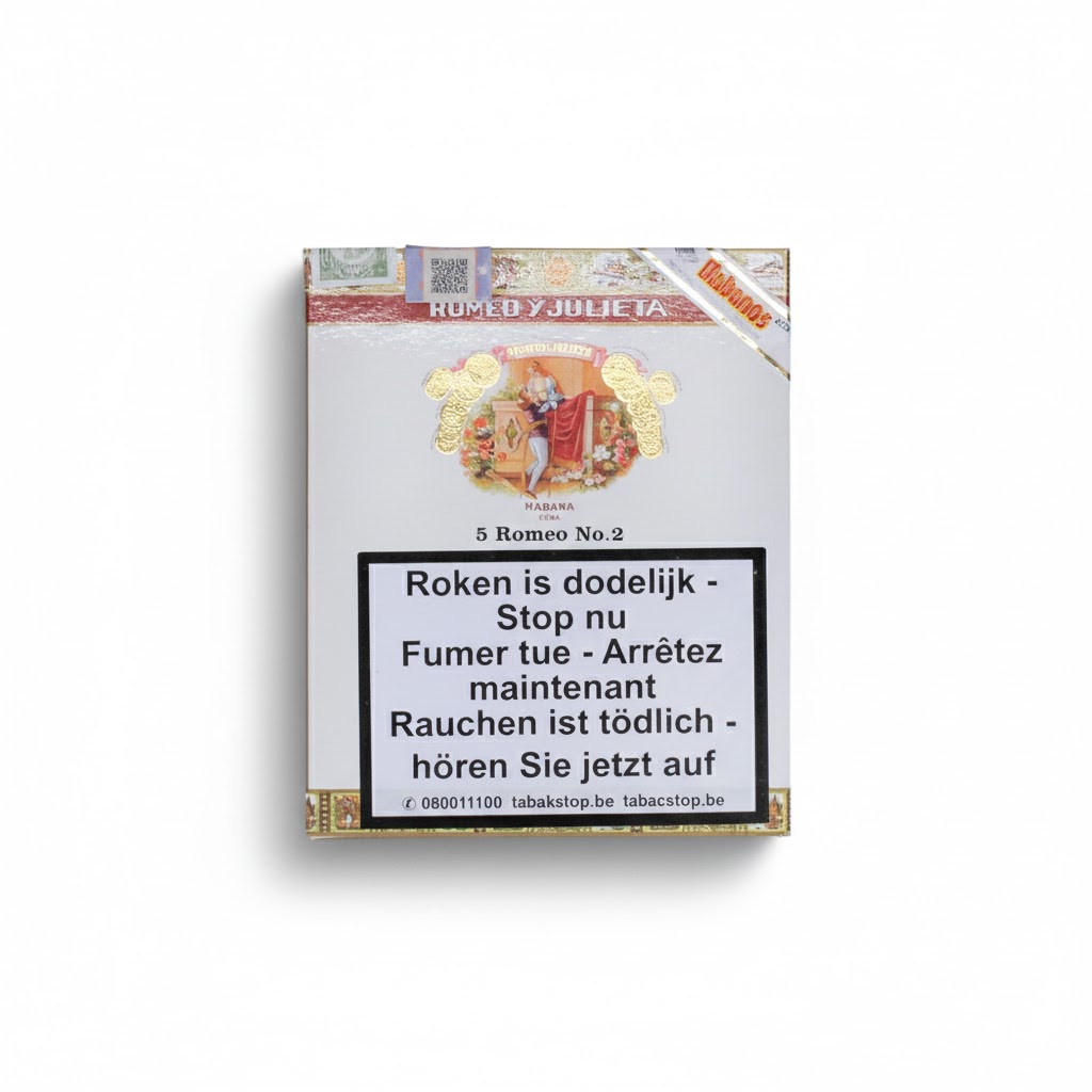 Romeo y Julieta No. 2 A.T. - Pack Of 5 Cigars