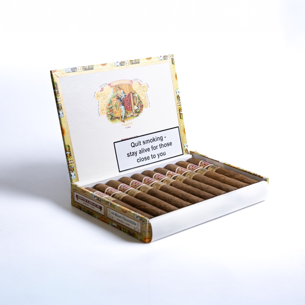 Romeo Y Julieta Short Churchills - Box Of 10 Cigars