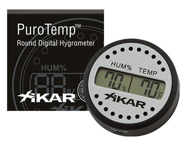 Hygrometer - Xikar Digital Round Hygrometer