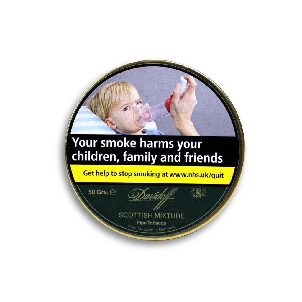 Pipe Tobacco - Davidoff Scottish Mixture - Tin Of 50g