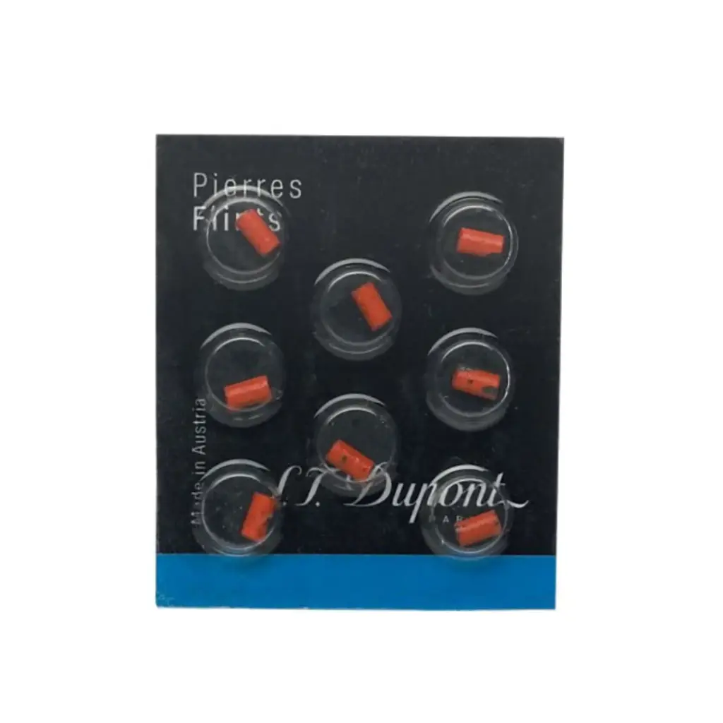 Flints - S.T. Dupont Red - Pack Of 8