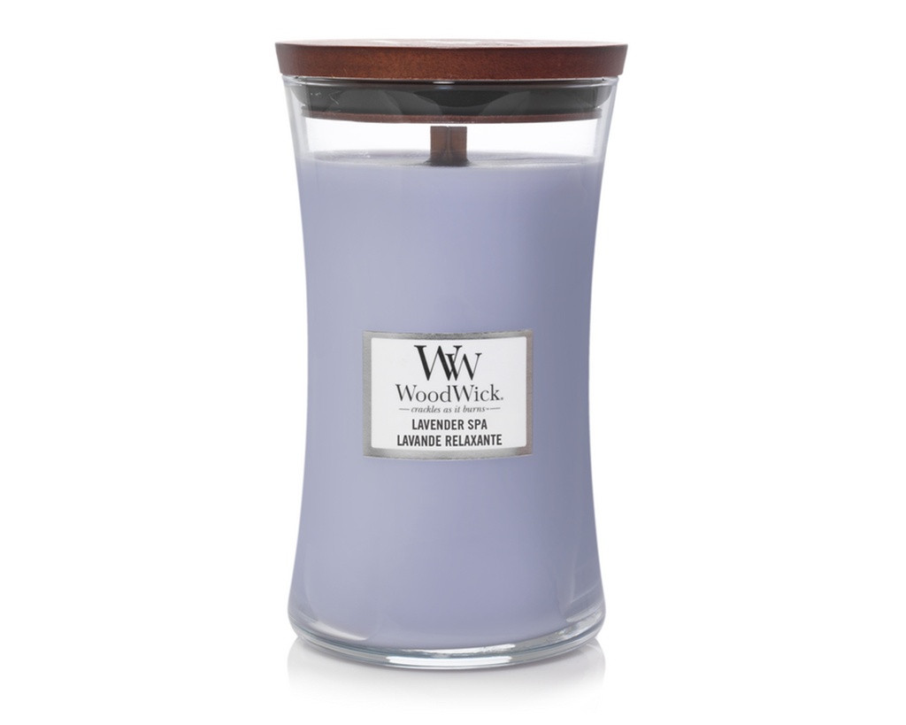 Candle - Woodwick Lavender Spa - Large