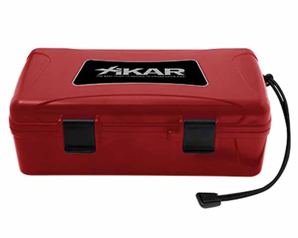 Humidor - Xikar Travel Red - 10 Cigars