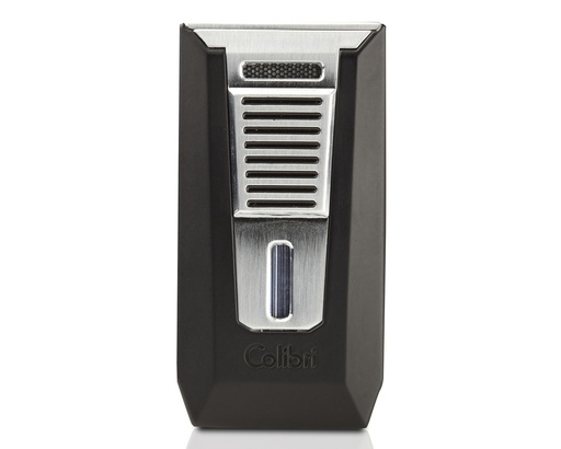 [12556] Lighter - Colibri Slide Black/Chrome