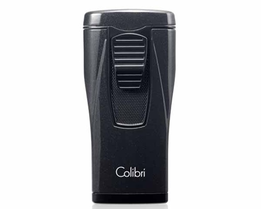 [12870] Lighter - Colibri Monaco Metallic Black