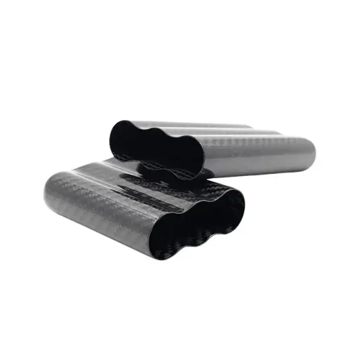 [12958] Cigar Case - Carbon Fibre Black - 3 Cigars