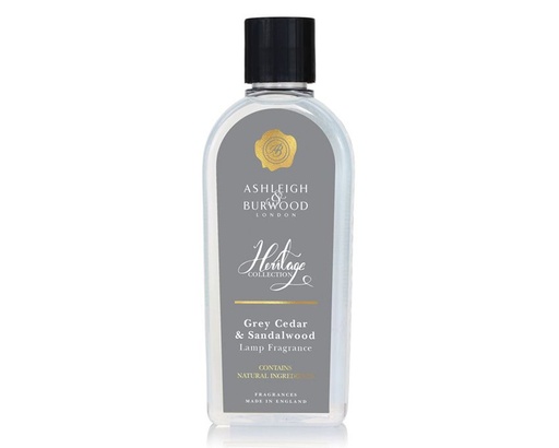 [12987] Lamp Fragrance - Ashleigh & Burwood Grey Cedar & Sandalwood - 500Ml