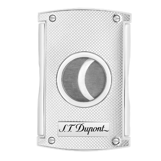 [13502] Cigar Cutter - S.T. Dupont Maxijet Chrome Grid