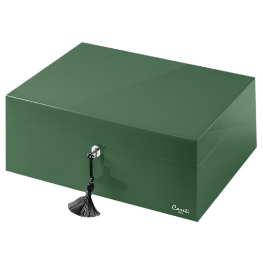 [17425] Humidor - Caseti Paris Green - 80-120 Cigars
