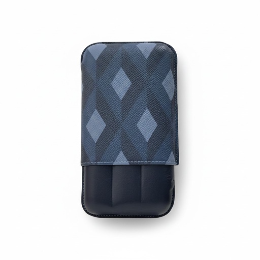 [17943] Cigar Case - Recife Urban Night Space Blue - 3 Cigars