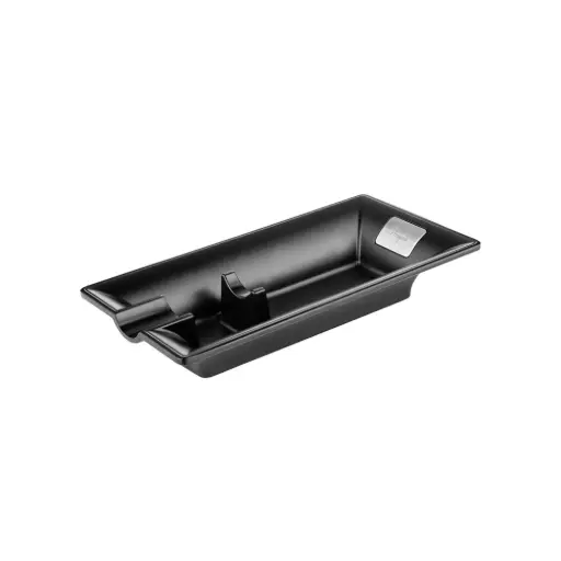 [39289] Ashtray - Angelo Black - 1 Cigar