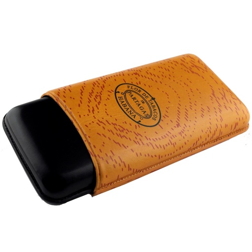 [39488] Cigar Case - Partagas Classic Orange/Black - 3 Cigars