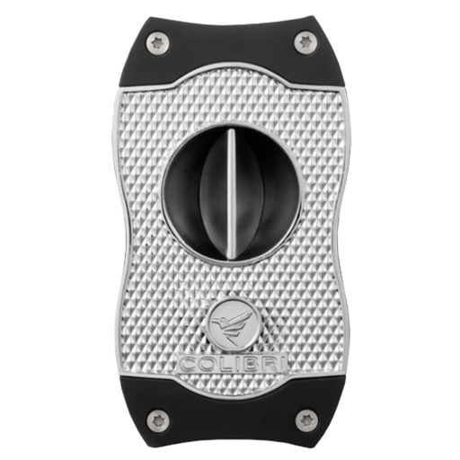[39513] Cigar Cutter - Colibri V-Cut Diamond Chrome/Black