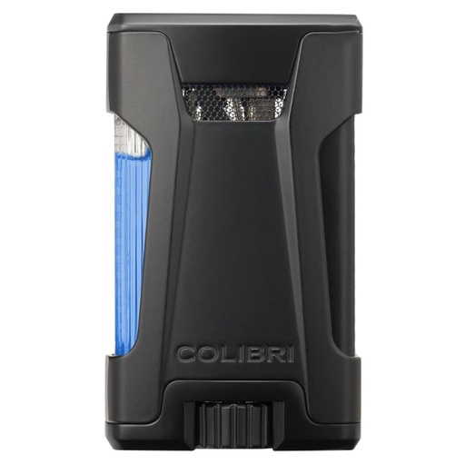 [39936] Lighter - Colibri Rebel Double Jet Black