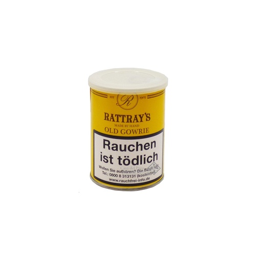 [40150] Pipe Tobacco - Rattray´S British Collection Old Gowrie - Tin Of 100G