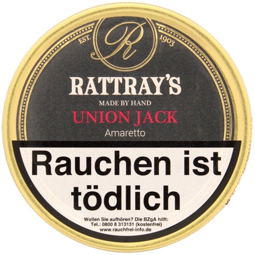 [40161] Pipe Tobacco - Rattray´S Signature Collection Union Jack - Tin Of 50G