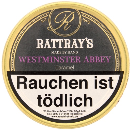 [40162] Pipe Tobacco - Rattray´S Signature Collection Westminster Abbey - Tin Of 50G