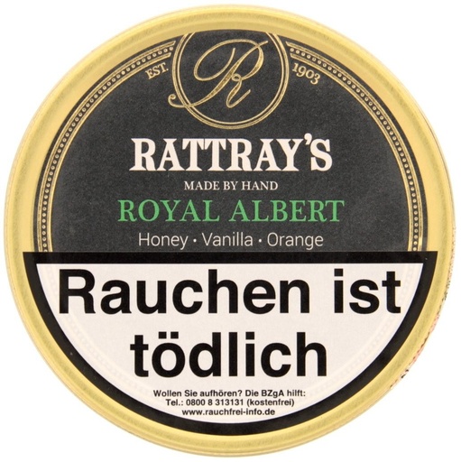 [40168] Pipe Tobacco - Rattray'S Signature Collection Royal Albert - Tin Of 100G