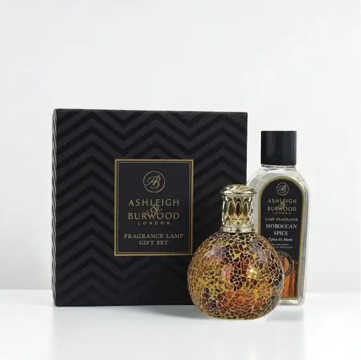 [48917] Fragrance Lamp - Ashleigh & Burwood Gift Set Golden Sunset + Moroccan Spice 250ml