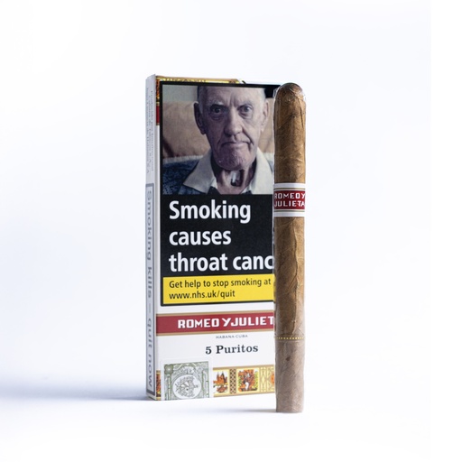 [8461] Romeo Y Julieta Puritos - Pack Of 5 Cigarillos