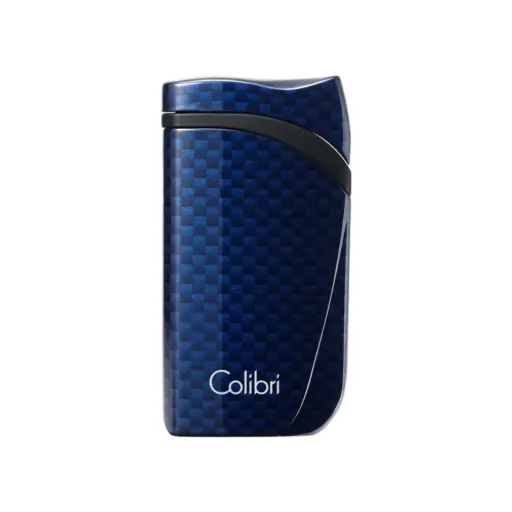 [9256] Lighter - Colibri Falcon Carbon Blue